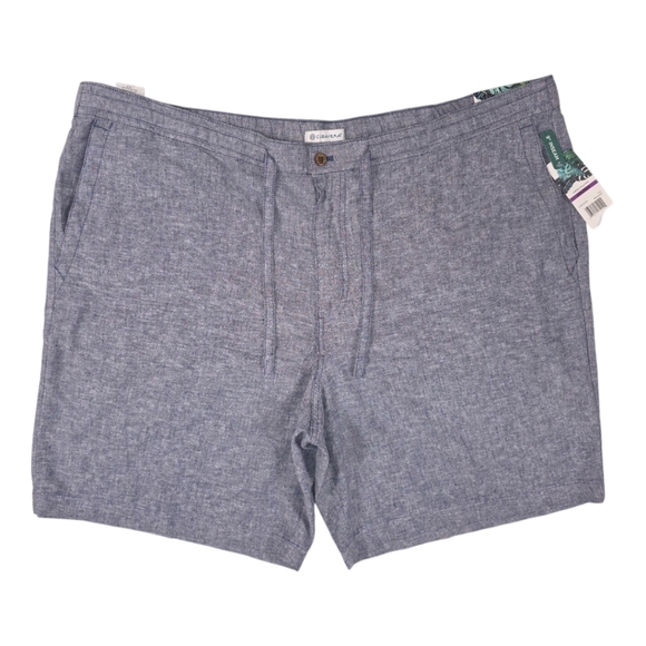 NWT CUBAVERA LINEN BLEND SHORTS - Picture 1 of 7